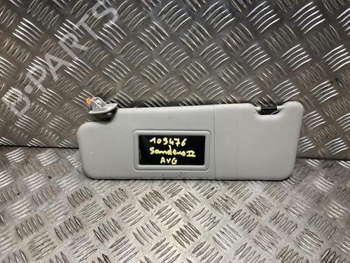 Used Left sun visor DACIA SANDERO II TCe 90 (B8M1, B8MA, B8AC) (90 hp) 31204557