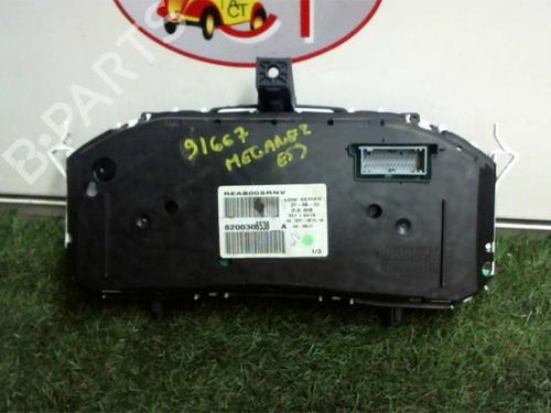 Instrument cluster RENAULT MEGANE II (BM0/1_, CM0/1_) 1.4 16V (BM0B, CM0B) | BP29753636C47