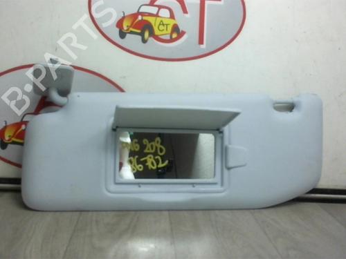 Left sun visor PEUGEOT 208 I (CA_, CC_) 1.6 HDi / BlueHDi 75 | BP13286780I1 