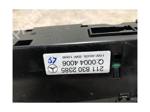 Climate control MERCEDES-BENZ E-CLASS (W211) E 220 CDI (211.008) | BP20624701I5 