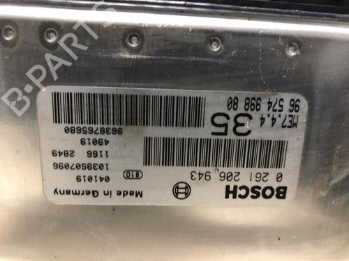 Used Engine control unit (ECU) PEUGEOT 307 (3A/C) 1.6 16V (109 hp) 20614962