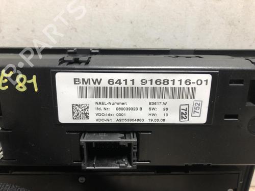Climate control BMW 1 (E81) 118 d | BP23873062I5 - Image 3