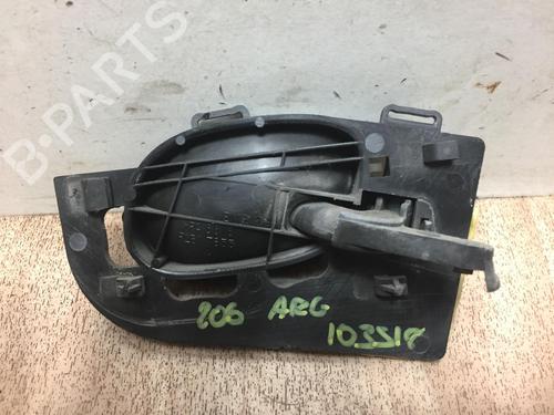 Used Rear left interior door handle PEUGEOT 206 Hatchback (2A/C) 1.6 i (89 hp) 13286688
