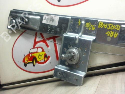 Rear left window mechanism OPEL CORSA E (X15) 1.4 (08, 68) | BP22133461C24