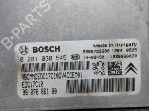 Used Engine control unit (ECU) PEUGEOT 208 I (CA_, CC_) 1.4 HDi (68 hp) 28712838