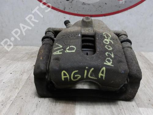 Used Right front brake caliper OPEL AGILA B (H08) 1.0 (F68) (65 hp) 15785944