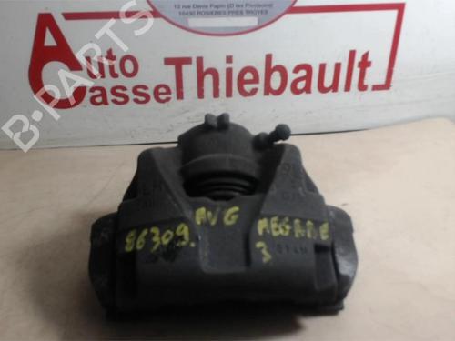 Used Left front brake caliper RENAULT MEGANE III Hatchback (BZ0/1_, B3_) 1.5 dCi (BZ09, BZ0D, BZ1W, BZ29, BZ14) (110 hp) 12969976