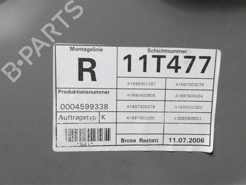 Rear left window mechanism MERCEDES-BENZ A-CLASS (W169) A 180 CDI (169.007, 169.307) | BP12961381C24 