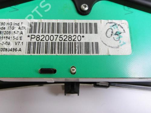 Instrument cluster DACIA LOGAN MCV (KS_) 1.5 dCi (KS0W) | BP13290164C47 