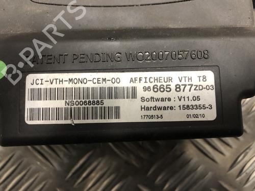 Display monitor PEUGEOT 5008 (0U_, 0E_) 2.0 HDi | BP31199222C48