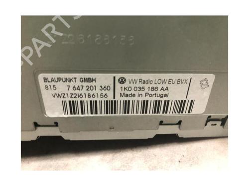 Radio VW GOLF VI (5K1) 2.0 TDI | BP23109558E6