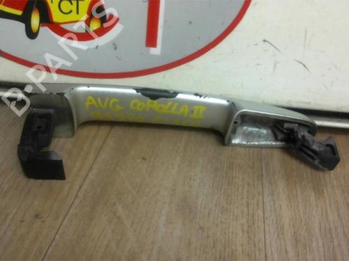 Front left exterior door handle TOYOTA COROLLA Verso (ZER_, ZZE12_, R1_) 2.2 D-4D (AUR10_, AUR10R) | BP20630895C128