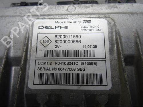 Engine control unit (ECU) RENAULT KANGOO Express (FW0/1_) 1.5 dCi 70 (FW0A, KW0V) | BP13275189M57 