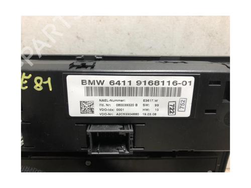 Climate control BMW 1 (E81) 118 d | BP23873062I5 