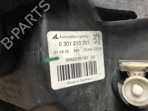 Left headlight PEUGEOT 407 (6D_) 1.6 HDi 110 (6D9HZC, 6D9HYC) | BP25981595C28 