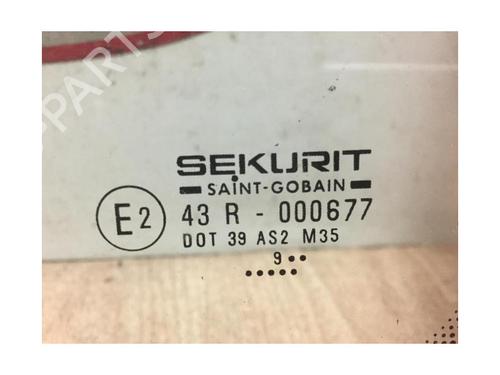 Rear right quarter glass RENAULT ESPACE III (JE0_) 2.0 (JE0A) | BP13222800C92 