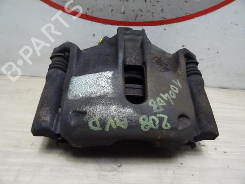 Used Right front brake caliper PEUGEOT 208 I (CA_, CC_) 1.4 HDi (68 hp) 13288640