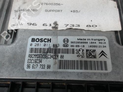 Engine control unit (ECU) CITROËN C4 I (LC_) 1.6 HDi | BP39048959M57 - Image 3