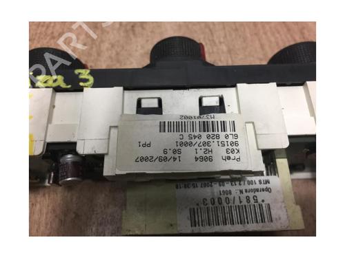 Climate control SEAT IBIZA III (6L1) 1.9 TDI | BP25305660I5 