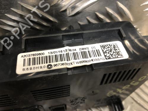 Climate control PEUGEOT 3008 I MPV (0U_) 1.6 HDi | BP31198816I5