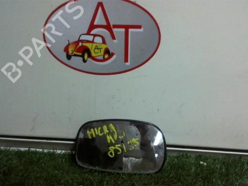 Used Right mirror glass NISSAN MICRA II (K11) 1.0 i 16V (54 hp) 12961978