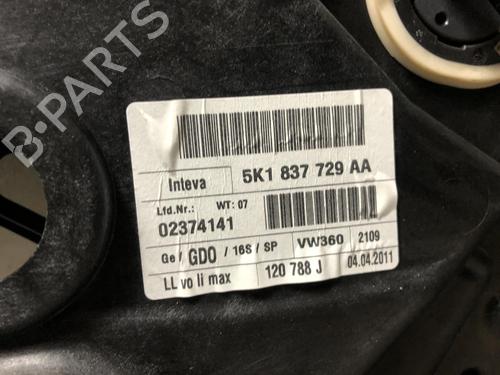 Front left window mechanism VW GOLF VI (5K1) 1.6 TDI | BP23186727C22