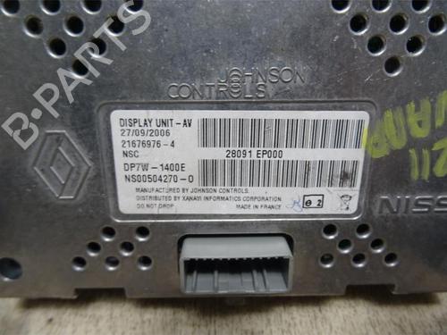 Multifunctionele display NISSAN NAVARA NP300 (D40) 2.5 dCi 4WD (D40TT, D40T, D40M, D40BB) | BP13035776C48 