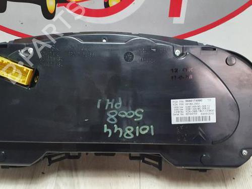 Used Instrument cluster PEUGEOT 5008 (0U_, 0E_) 1.6 HDi (110 hp) 12972267