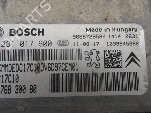 Control unit CITROËN DS3 (SA_) 1.6 HDi 90 | BP25297549M11