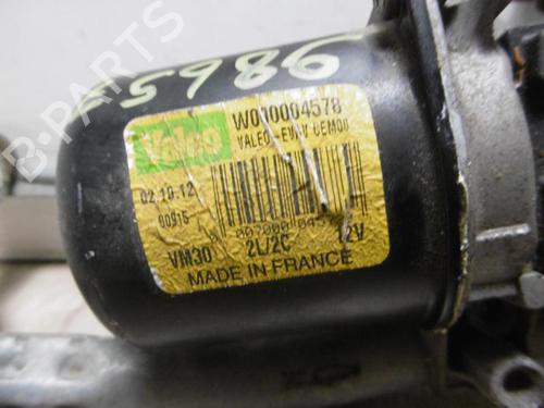 Used Front wiper motor CITROËN C3 II (SC_) 1.4 HDi 70 (SC8HZC, SC8HR0, SC8HP4) (68 hp) 13282977