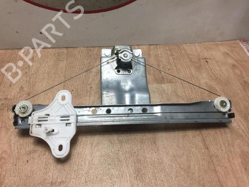 Rudehejsemekanisme venstre bagtil RENAULT CLIO IV (BH_) 1.5 dCi 110 (110 hp) 31195511