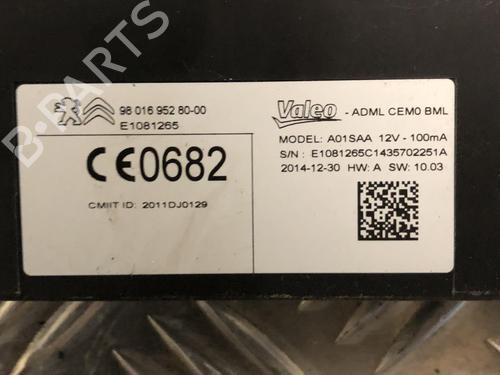 Control unit CITROËN C4 Picasso II 1.6 HDi / BlueHDi 115 | BP25141839M11