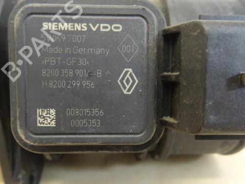 Mass air flow sensor RENAULT CLIO III (BR0/1, CR0/1) 1.5 dCi (C/BR0G, C/BR1G) | BP25297639M95