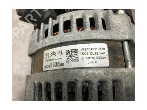 Alternator PEUGEOT 3008 II SUV (MC_, MR_, MJ_, M4_) 1.2 THP/ PureTech 130 (MRHNSM, MRHNSU, MRHNSJ, MRHNYW,... | BP23035280M7