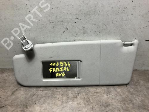 Used Left sun visor SKODA FABIA II (542) 1.6 TDI (75 hp) 20628005