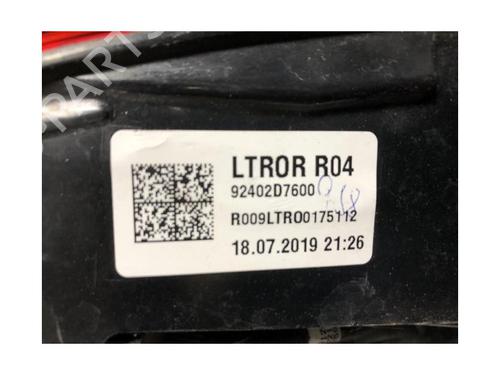 Right taillight HYUNDAI TUCSON (TL, TLE) 1.6 CRDi | BP26292847C35 