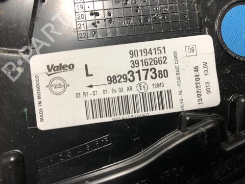 Left taillight OPEL CORSA F (P2JO) 1.5 (68) | BP31080525C34