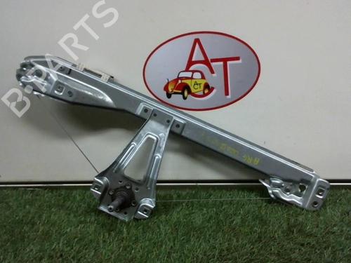 Used Rear left window mechanism RENAULT CLIO III (BR0/1, CR0/1) 1.2 16V (BR02, BR0J, BR11, CR02, CR0J, CR11) (75 hp) 21593423