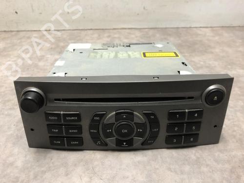 Used Radio PEUGEOT 407 (6D_) 2.0 HDi 135 (6DRHRH, 6DRHRE, 6DRHRG, 6DRHRJ) (136 hp) 20619145
