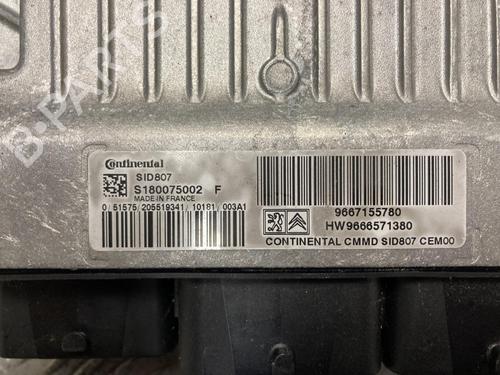 Used Engine control unit (ECU) PEUGEOT 207 CC (WD_) 1.6 HDi (112 hp) 31202913
