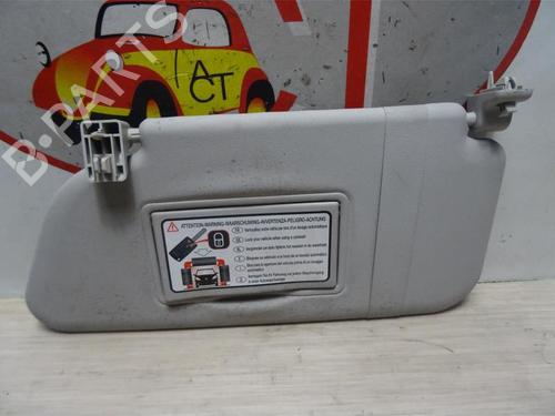 Left sun visor PEUGEOT 1007 (KM_) 1.6 16V | BP13286904I1