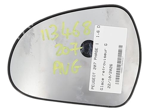 Used Left mirror glass Left mirror glass PEUGEOT 207 (WA_, WC_) 1.6 HDi (90 hp) 40235683 40235683