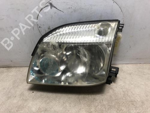 Used Left headlight NISSAN X-TRAIL I (T30) 2.2 Di 4x4 (114 hp) 20620488