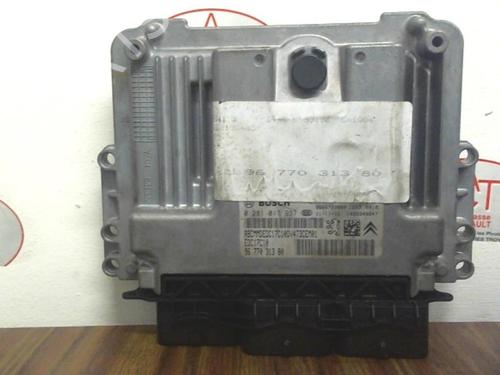 Used Engine control unit (ECU) PEUGEOT 206 Hatchback (2A/C) 1.4 HDi eco 70 (68 hp) 12976991