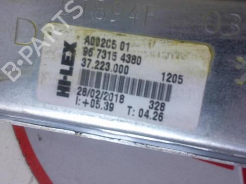 Front right window mechanism PEUGEOT 208 I (CA_, CC_) 1.2 VTi 68 / PureTech 68 | BP30781594C23