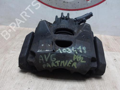 Used Left front brake caliper PEUGEOT PARTNER Box Body/MPV 1.6 HDi 16V (90 hp) 13270938