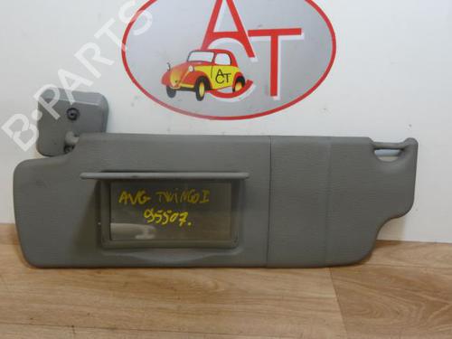 Used Left sun visor RENAULT TWINGO I (C06_) 1.2 (C066, C068) (58 hp) 13286774