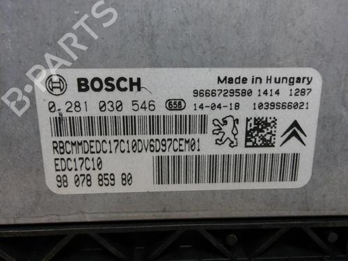 Engine control unit (ECU) CITROËN C4 II (NC_) 1.6 HDi 90 | BP30672923M57