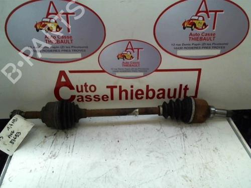 Used Left front driveshaft CITROËN C3 I (FC_, FN_) 1.4 HDi (68 hp) 20626822