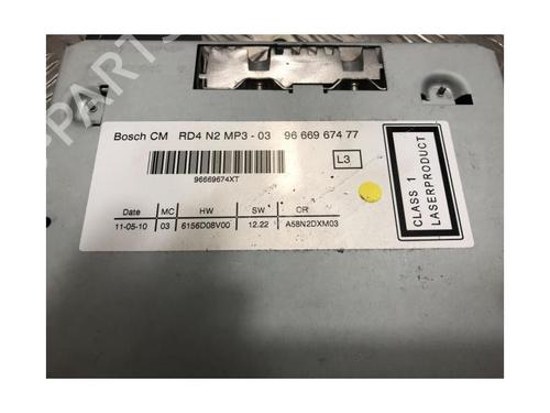 Radio PEUGEOT 5008 (0U_, 0E_) 1.6 HDi | BP23241484E6 
